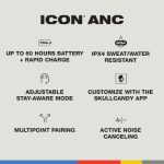 Skullcandy Icon ANC Wireless On-Ear Bluetooth Headphones Price in Bangladesh 2025