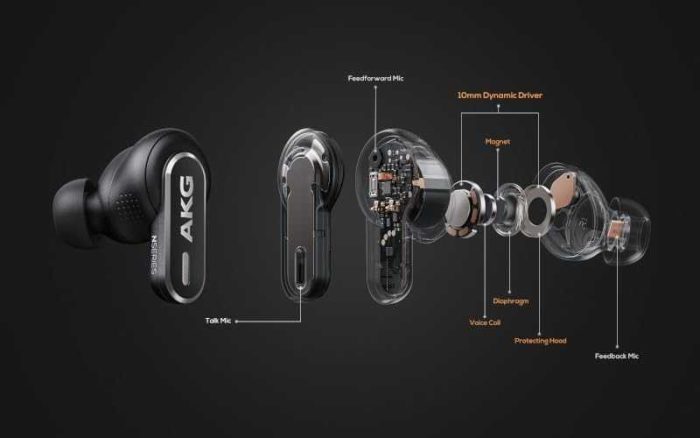 AKG N5 Hybrid True Wireless Noise Cancelling Earbuds Price in Bangladesh