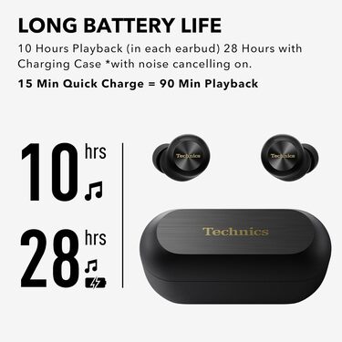 Technics EAH-AZ100 Reference Class Hi-Fi Wireless Earbuds, Dolby Atmos with Head Tracking, Adaptive Noise Cancelling, 3 Device Multipoint, 10-hr Battery, Wireless Charging, Improved Fit, Price in Bangladesh 2025 Technics EAH-AZ100 Reference Class Hi-Fi Wireless Earbuds, Dolby Atmos with Head Tracking, Adaptive Noise Cancelling, 3 Device Multipoint, 10-hr Battery, Wireless Charging, Improved Fit, Price in Bangladesh 2025Technics EAH-AZ100 Reference Class Hi-Fi Wireless Earbuds, Dolby Atmos with Head Tracking, Adaptive Noise Cancelling, 3 Device Multipoint, 10-hr Battery, Wireless Charging, Improved Fit, Price in Bangladesh 2025